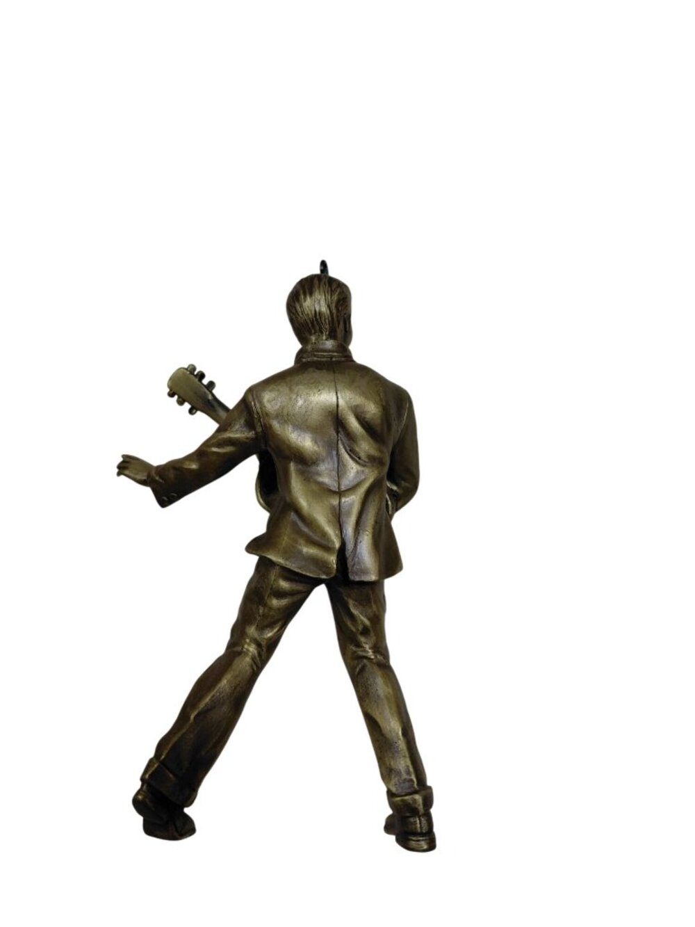 Hallmark 1992 Keepsake Ornament Elvis Presley Brass-Plated Gold Crown Exclusive - Picture 3 of 6
